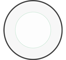 Nylon (170T) Frisbee